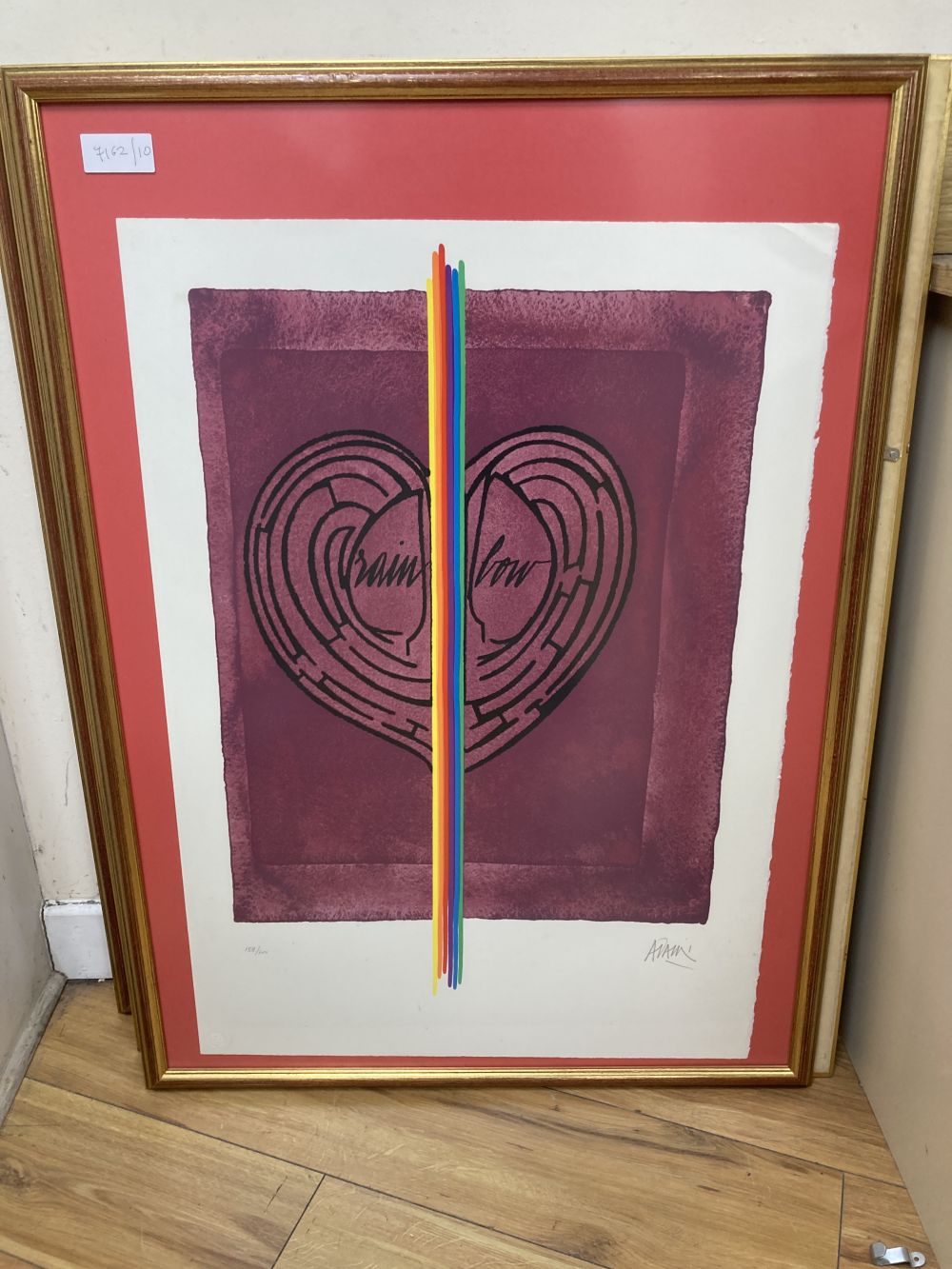 Six assorted modern limited edition prints, 53 x 75cm
